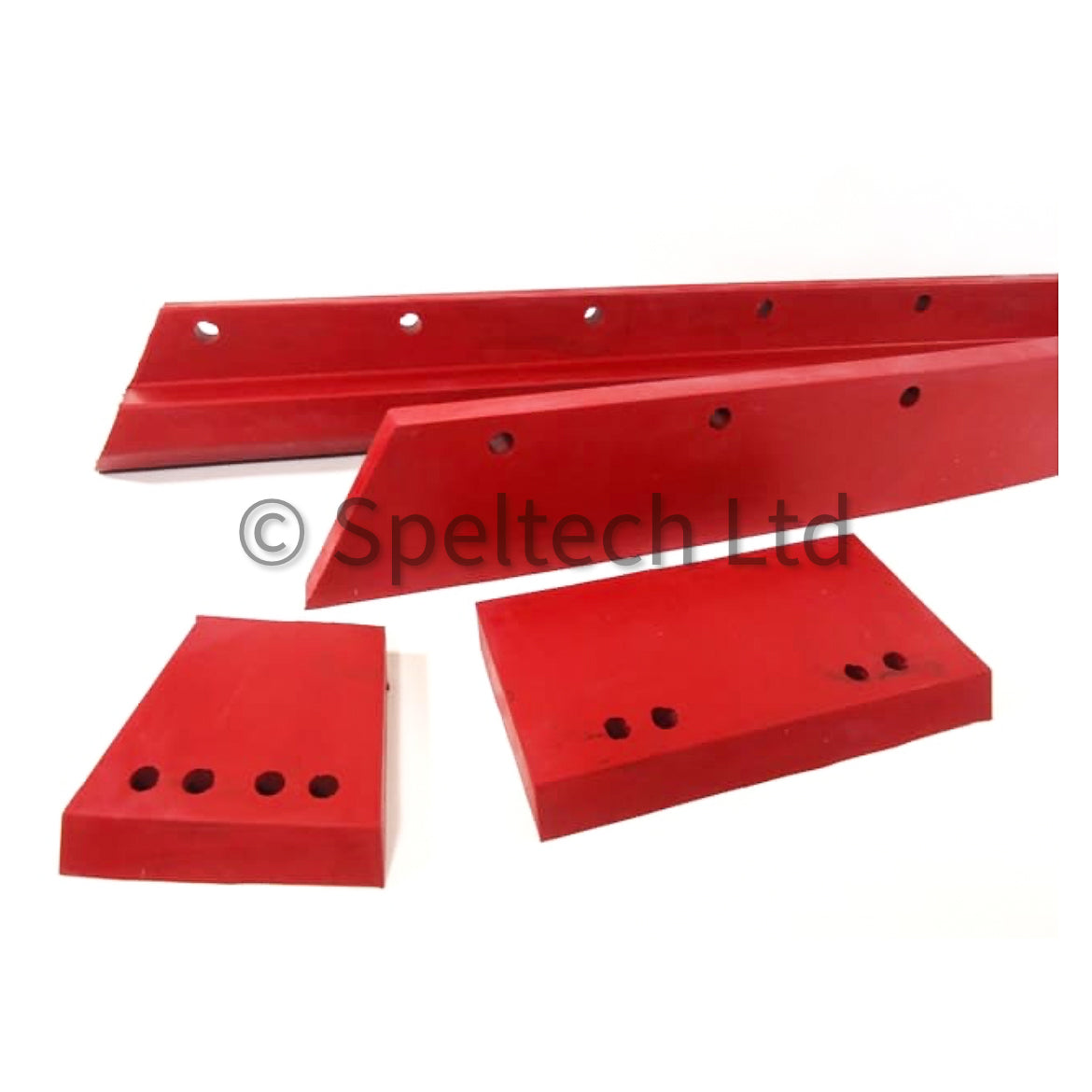 Long Flat Section for Nozzle Rubber Set